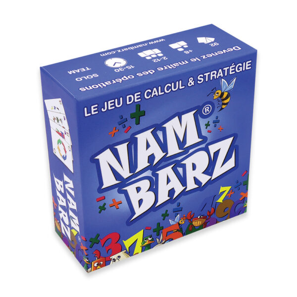 NAMBARZ® Le jeu de société de calcul & stratégie